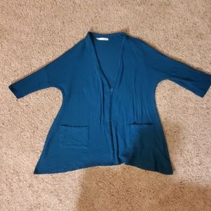 Maurices Teal Cardigan